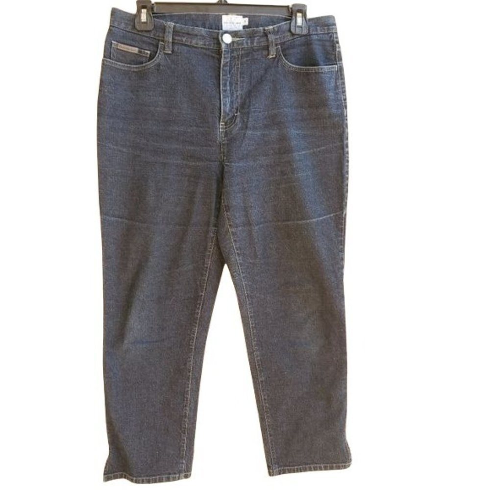 Calvin Klein Skinny Dark Blue Jean's Sz 8